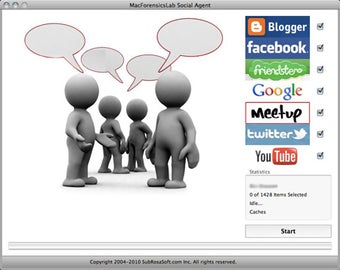 Image 0 for MacForensicsLab Social Ag…