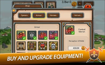 Imagen 1 para Knight Joust Idle Tycoon