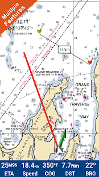 Image 0 for Michigan Lakes GPS Naviga…