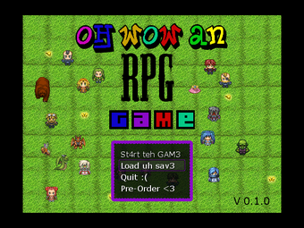 Imagen 0 para Oh Wow an RPG Game