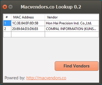 Image 1 for Macvendors.co Lookup
