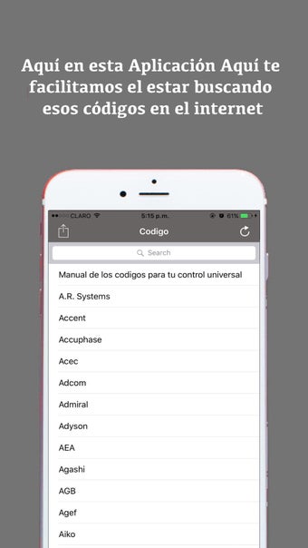 Image 1 for Universal Remote Code For…