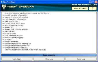 Image 0 for Tizer SysScan