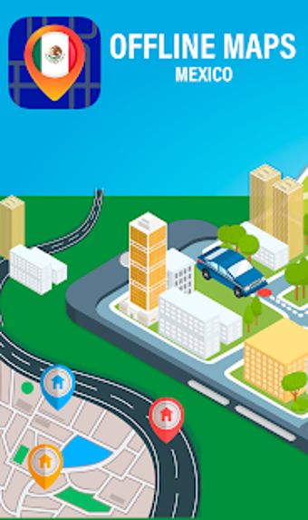 Imagen 3 para Maps of Mexico: Offline M…