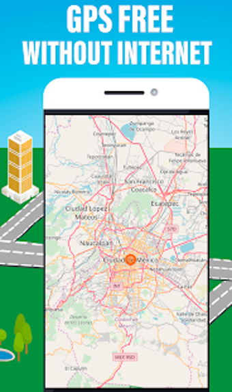 Imagen 0 para Maps of Mexico: Offline M…