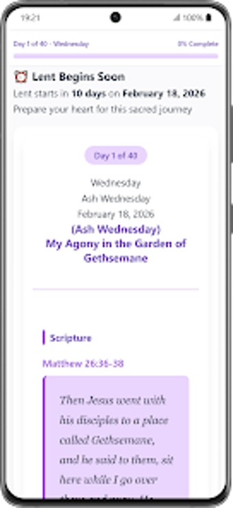 Image 0 for Lent - Lenten Devotional …