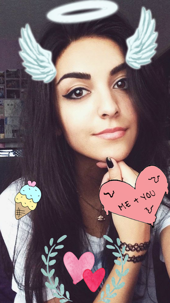 Image 1 for Heart Crown Photo Editor