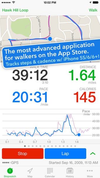 Image 4 for Walkmeter GPS Pedometer -…