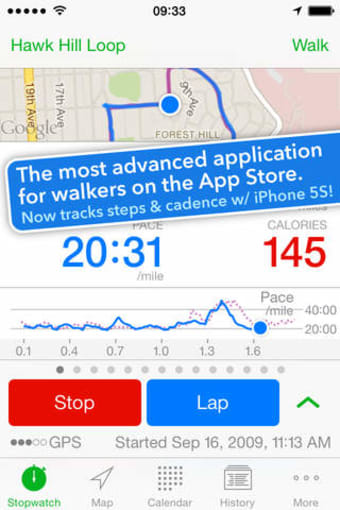 Image 0 for Walkmeter GPS Pedometer -…
