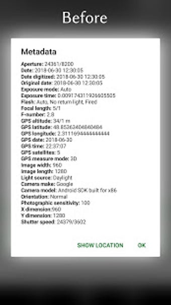 Imagen 1 para Photo Metadata Remover - …