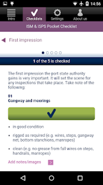 Image 1 for ISM & ISPS Pocket Checkli…