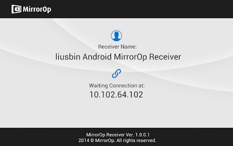Imagen 2 para MirrorOp Receiver