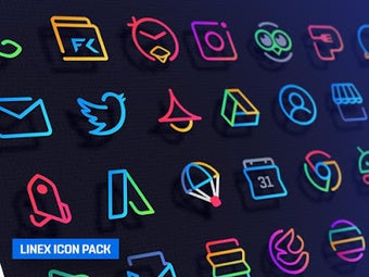 Image 1 for LineX Icon Pack