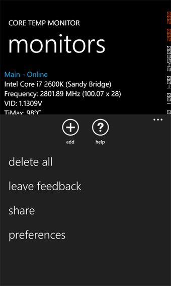 Imagen 0 para Core Temp Monitor for Win…