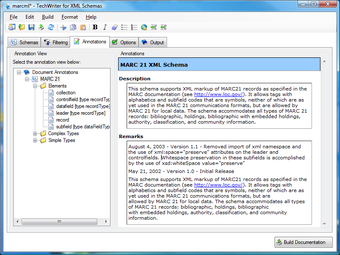 Image 0 for TechWriter for XML Schema…