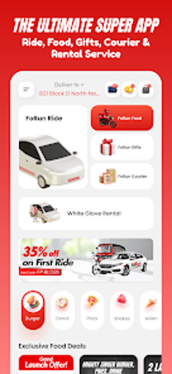 Image 0 for FoRun: Ride Food  Gifts