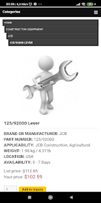 Image 2 for JCB parts online