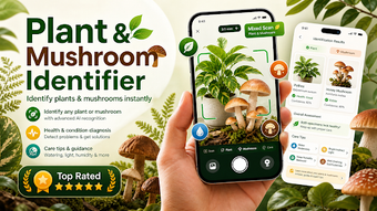Imagen 0 para Plant  Mushroom ID: AI Ca…