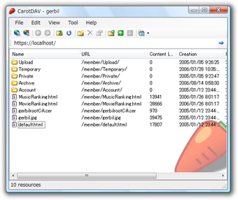 Image 0 for CarotDAV