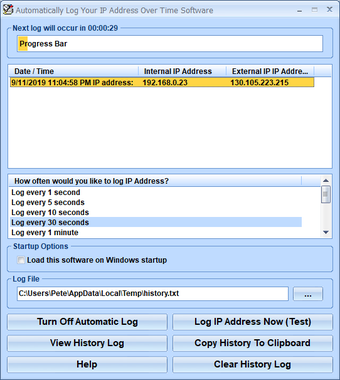 Image 0 for Automatically Log Your IP…