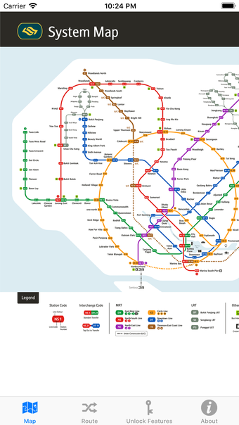 Imagen 0 para Singapore MRT LRT Offline…