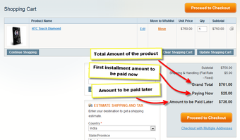 Imagen 3 para Magento Partial Payment
