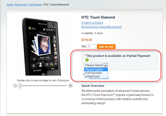 Image 2 for Magento Partial Payment
