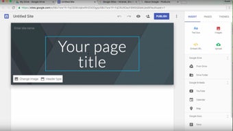 Image 0 for Google Sites