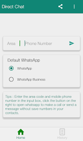 Imagen 0 para Direct Chat for WhatsApp …