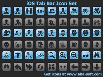 Image 0 for iOS Tab Bar Icon Set