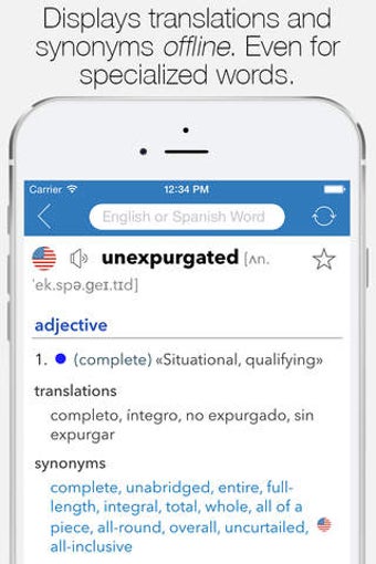 Image 0 for English Spanish Dictionar…