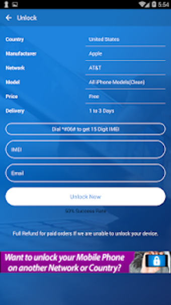 Imagen 0 para Free Unlock Network Code …