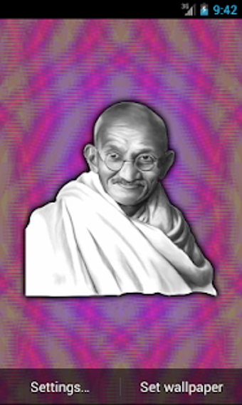 Image 1 for Mahatma Gandhi Live Wallp…