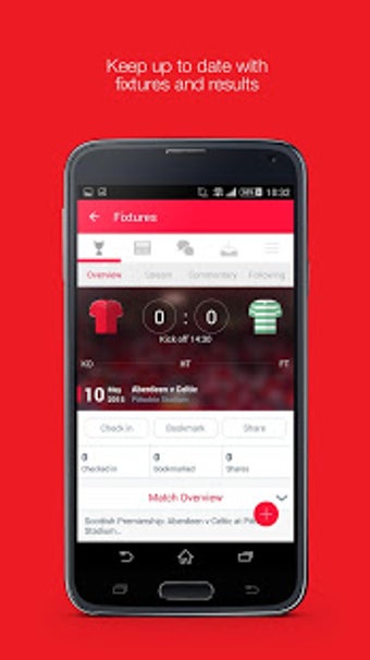 Image 1 for Fan App for Aberdeen FC