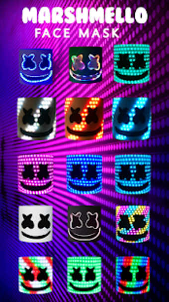 Imagen 2 para Marshmello Face Mask