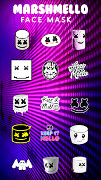 Imagen 0 para Marshmello Face Mask