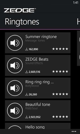 zedge ringtones and wallpapers - free download