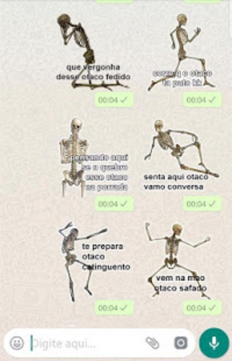 Image 1 for Stickers Meme Esqueleto A…