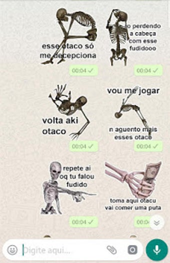 Image 0 for Stickers Meme Esqueleto A…