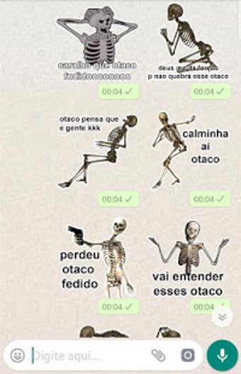 Image 2 for Stickers Meme Esqueleto A…