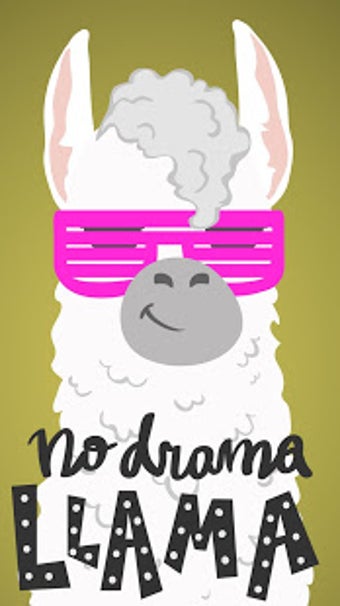 Image 2 for Cute Llama Wallpapers