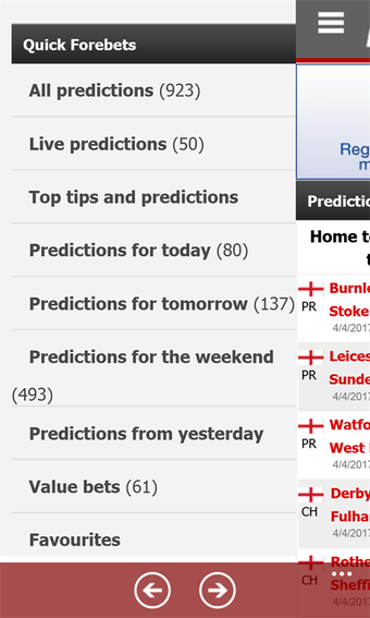 Image 1 for ForeBet Football Predicti…