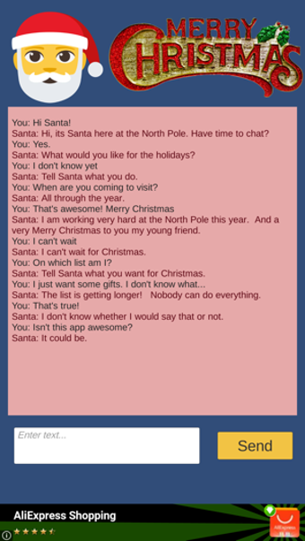 Image 0 for Chat with Santa Claus!