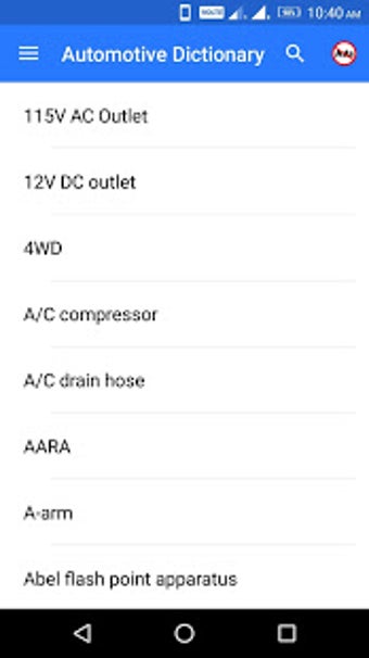 Image 3 for Automotive Dictionary