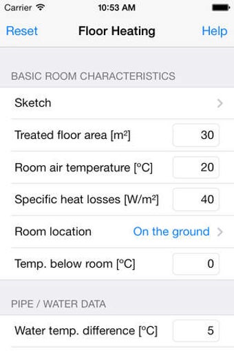 Image 0 for Floor Heating: temperatur…