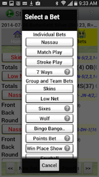 Image 2 for Golf Bets & Strokes