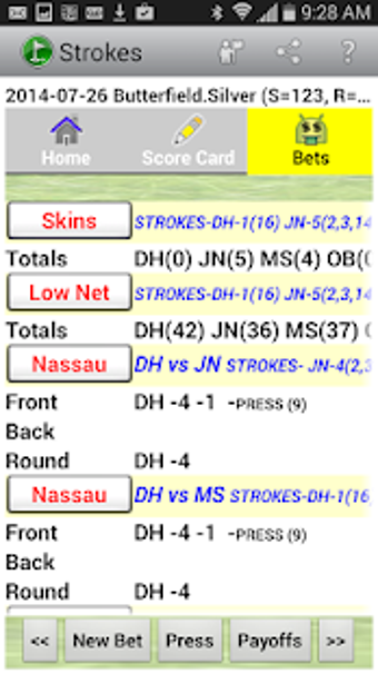 Image 1 for Golf Bets & Strokes