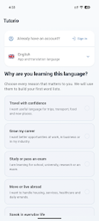 Imagen 0 para Tutorio: Learn Vocabulary