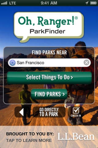 Image 0 for Oh, Ranger! ParkFinder