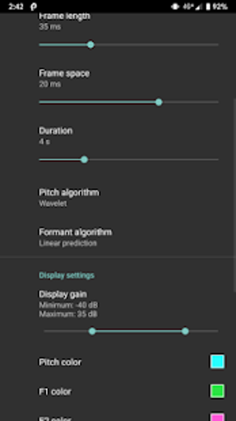 Image 0 for Speech analysis for Andro…